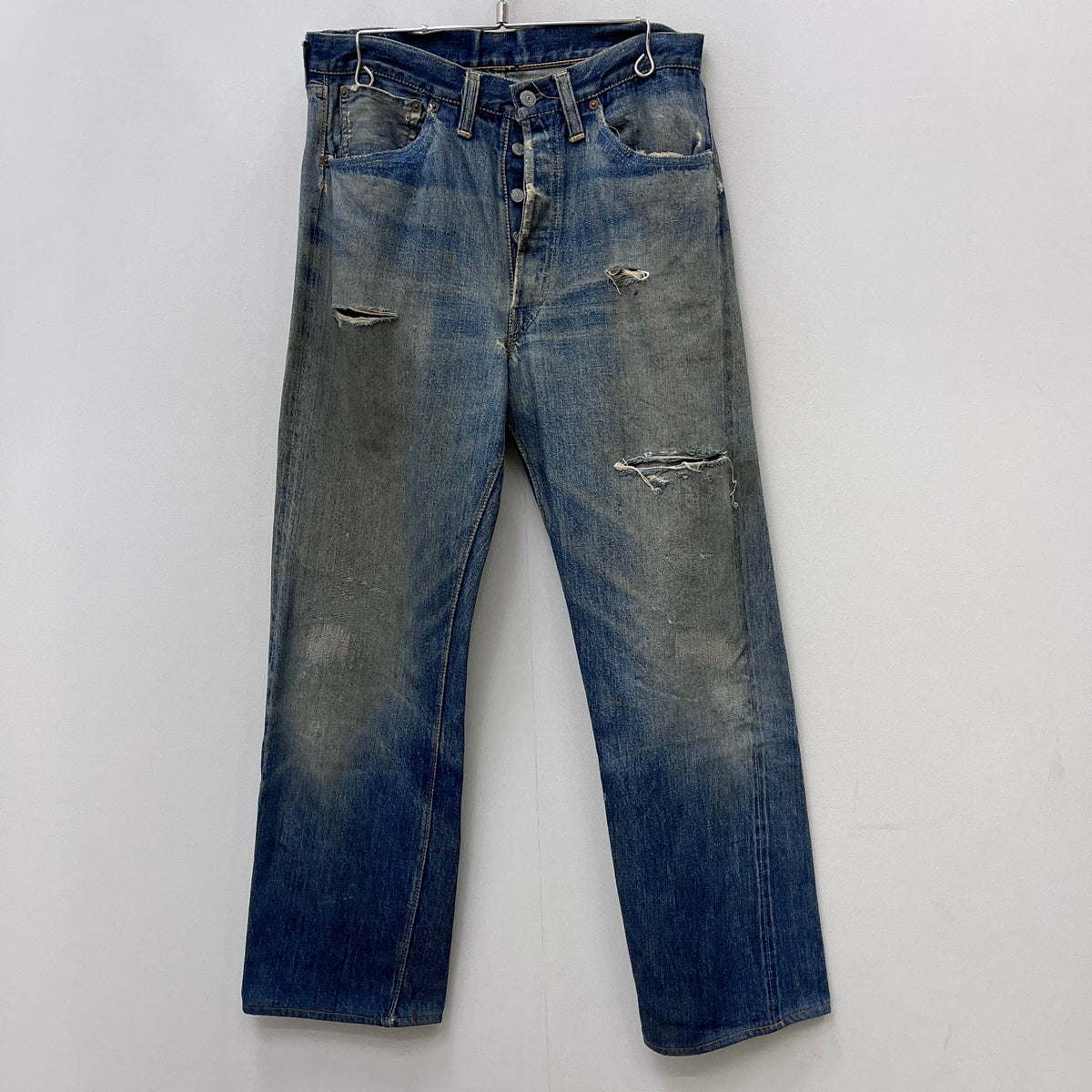 Levi's | リーバイス LOT:501XX 52-53　革ﾊﾟｯﾁ、両面タブ、隠しﾘﾍﾞｯﾄ デニムパンツ ブルー【加古川店】