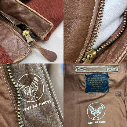 The REAL McCOY'S | ザリアルマッコイズ ﾋﾟﾝﾅｯﾌﾟｶﾞｰﾙ　j.a.dubow社製 レザー キャメル サイズ：40【加古川店】