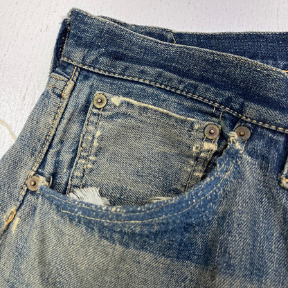 Levi's | リーバイス LOT:501XX 52-53　革ﾊﾟｯﾁ、両面タブ、隠しﾘﾍﾞｯﾄ デニムパンツ ブルー【加古川店】