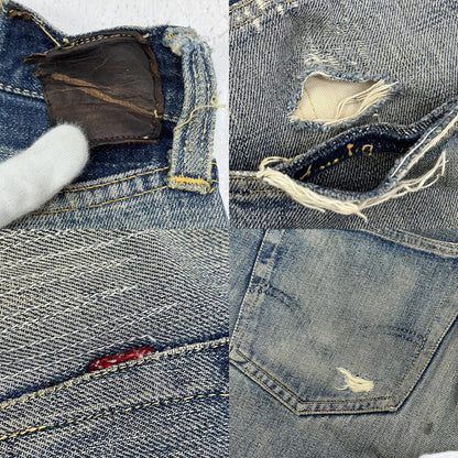 Levi's | リーバイス LOT:501XX 52-53　革ﾊﾟｯﾁ、両面タブ、隠しﾘﾍﾞｯﾄ デニムパンツ ブルー【加古川店】