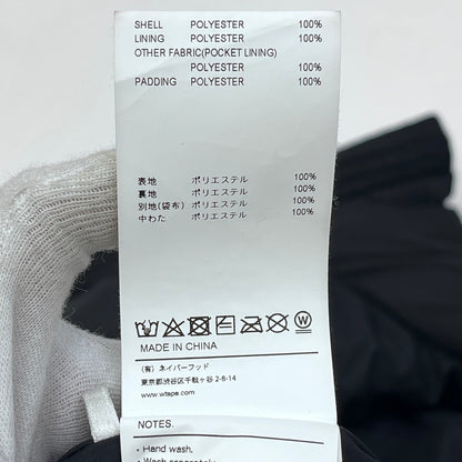 W)TAPS | ダブルタップス BIVOUAC VEST 21AW 中綿ベスト 212BRDT-JKM04 ブラック サイズ：2【加古川店】