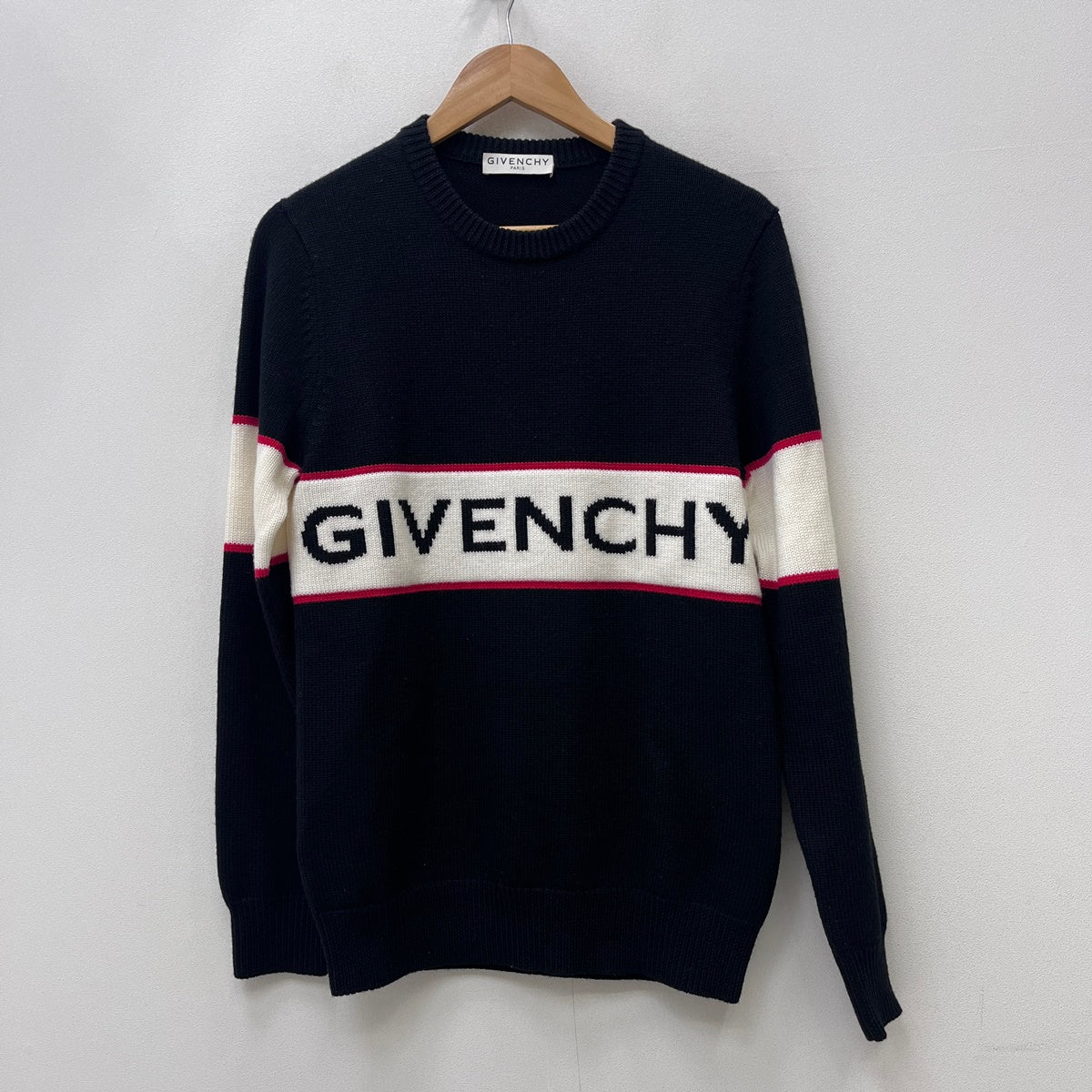 GIVENCHY | ジバンシィ ニット BM900G400M ブラック サイズ：XS【加古川店】