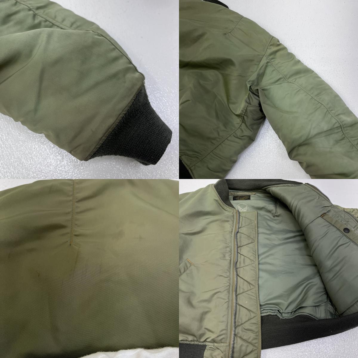 Buzz Rickson's | バズリクソンズ MA-1 FLIGHT JACKET 初期型 ミリタリージャケット MIL-J-8279 カーキ サイズ：S【加古川店】