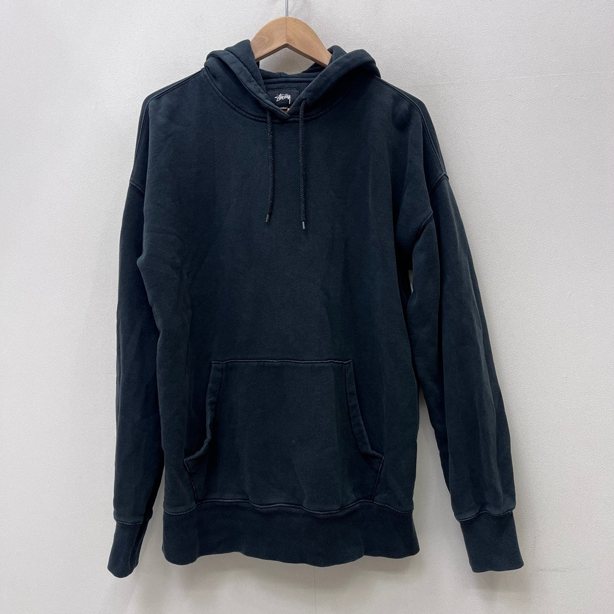 STUSSY | ステューシー Slant Fleece Pullover Hooded 20 パーカー 218111 ブラック サイズ：S【加古川店】