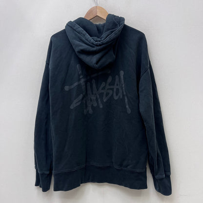 STUSSY | ステューシー Slant Fleece Pullover Hooded 20 パーカー 218111 ブラック サイズ：S【加古川店】