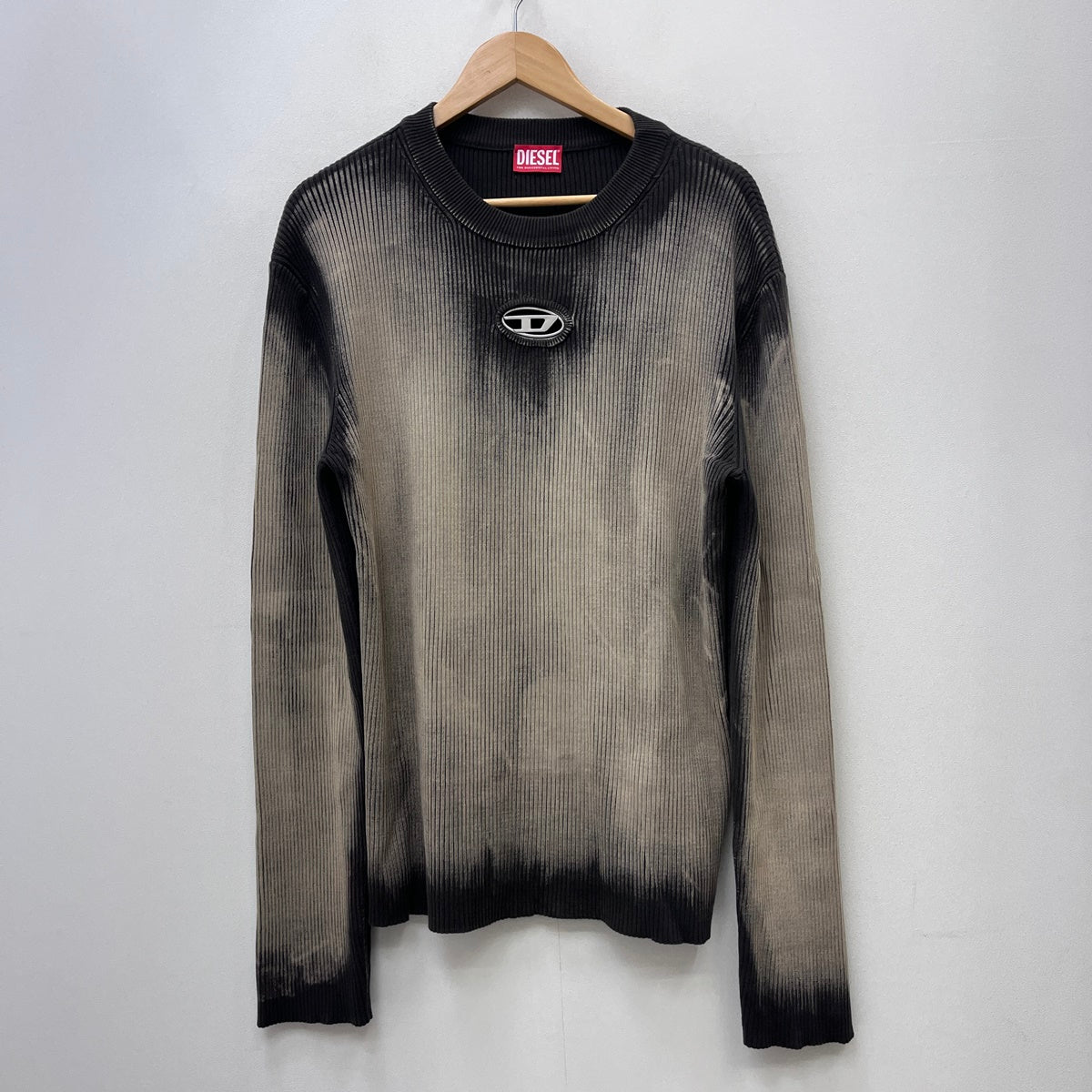 DIESEL | ディーゼル K-DARIN セーター A12455 0BNAD グレー サイズ：XXL【加古川店】