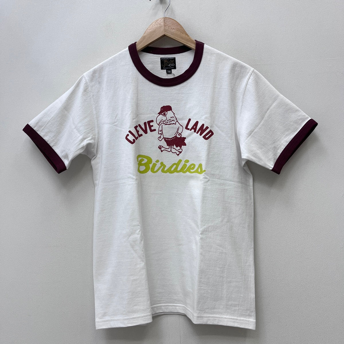 JOE McCOY | ジョーマッコイ BIRDIES 半袖Ｔシャツ MC24021 ホワイト サイズ：S【加古川店】