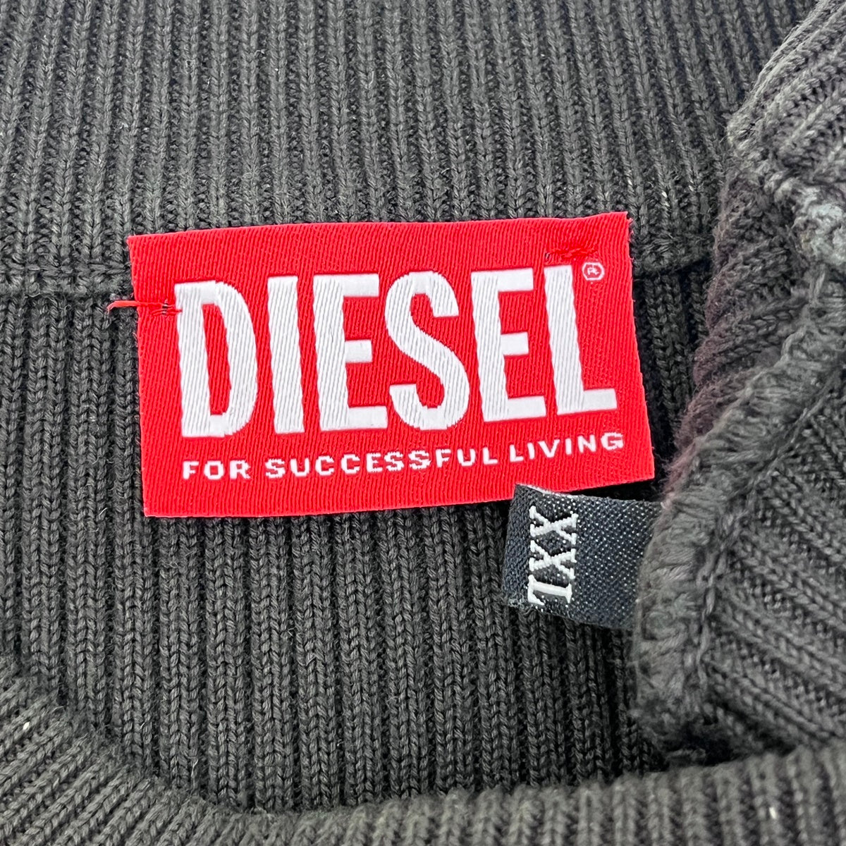DIESEL | ディーゼル K-DARIN セーター A12455 0BNAD グレー サイズ：XXL【加古川店】