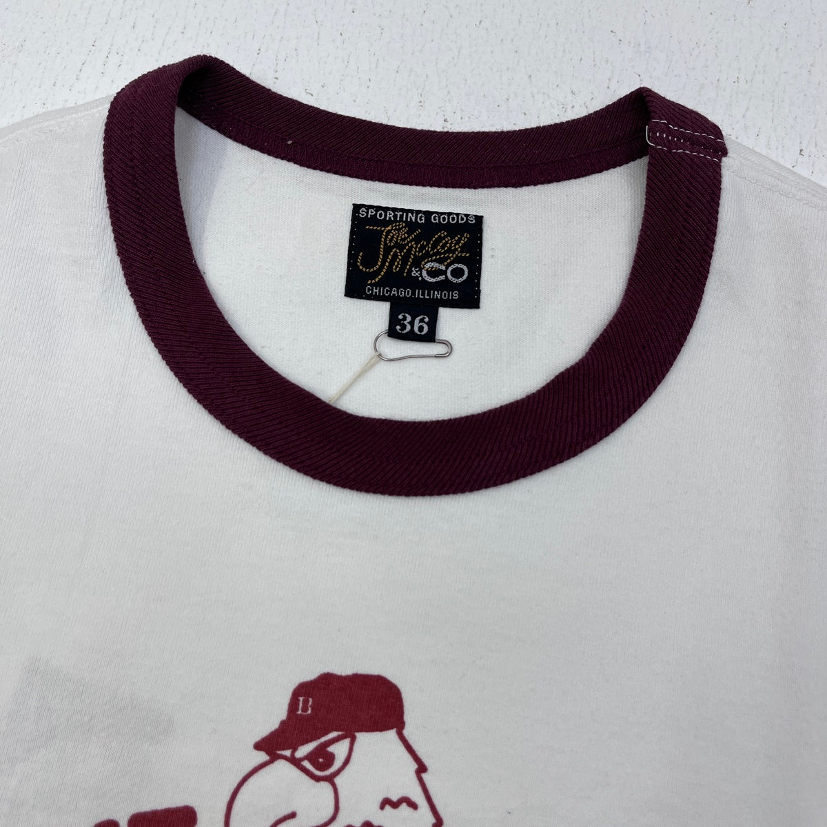 JOE McCOY | ジョーマッコイ BIRDIES 半袖Ｔシャツ MC24021 ホワイト サイズ：S【加古川店】