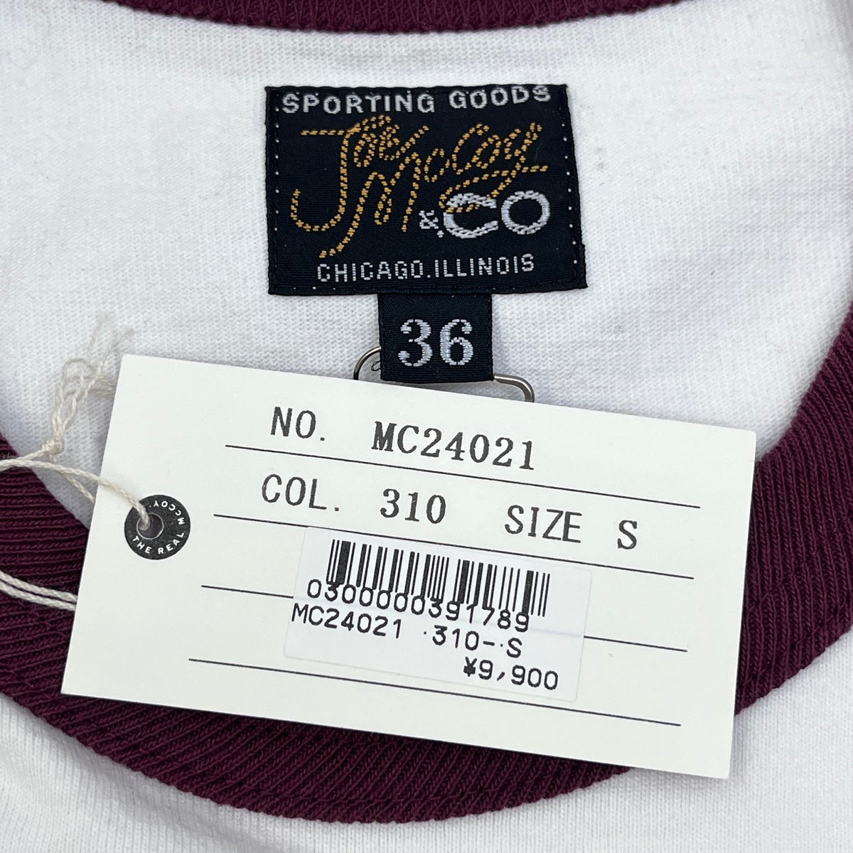JOE McCOY | ジョーマッコイ BIRDIES 半袖Ｔシャツ MC24021 ホワイト サイズ：S【加古川店】