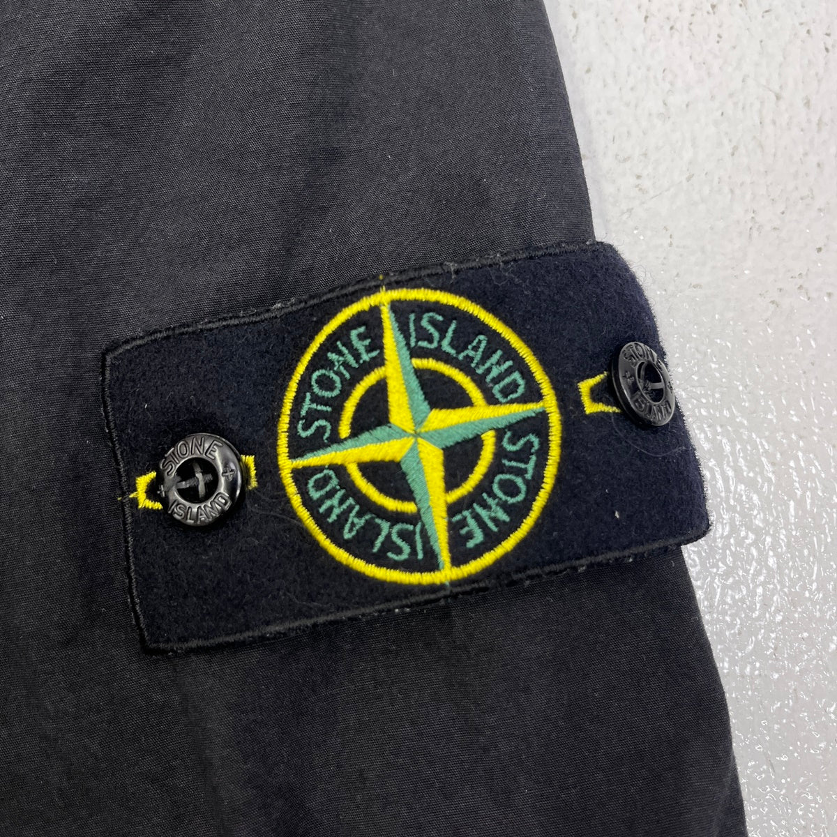 STONE ISLAND | ストーンアイランド Cotton Canvas Shirt 25SS 半袖シャツ K1S151200029S00WN ブラック サイズ：XL【加古川店】