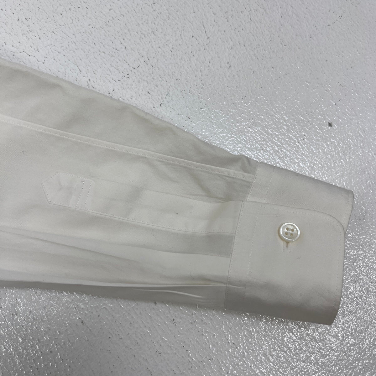 COMME des GARCONS HOMME | コムデギャルソンオム 捻れ変形ロングシャツ 長袖シャツ PB-B003 ホワイト サイズ：S【加古川店】