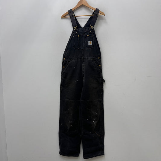 Carhartt | カーハート DUCK BIB OVERALLS 80-90'S オーバーオール R01 BLK ブラック サイズ：34【加古川店】