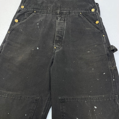 Carhartt | カーハート DUCK BIB OVERALLS 80-90'S オーバーオール R01 BLK ブラック サイズ：34【加古川店】