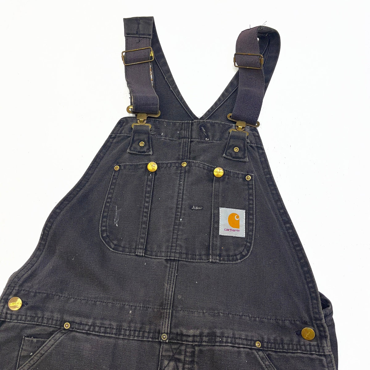 Carhartt | カーハート DUCK BIB OVERALLS 80-90'S オーバーオール R01 BLK ブラック サイズ：34【加古川店】