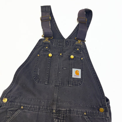 Carhartt | カーハート DUCK BIB OVERALLS 80-90'S オーバーオール R01 BLK ブラック サイズ：34【加古川店】