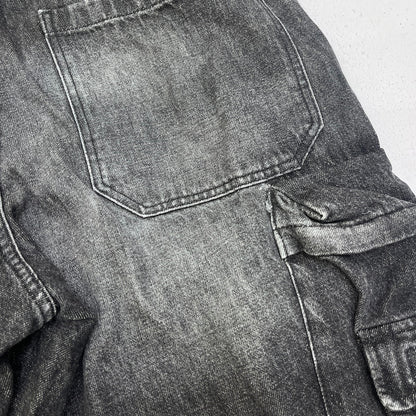 DIESEL | ディーゼル D-FISH-CARGO-S デニムパンツ A13088 0GHAA ブラック サイズ：32【加古川店】