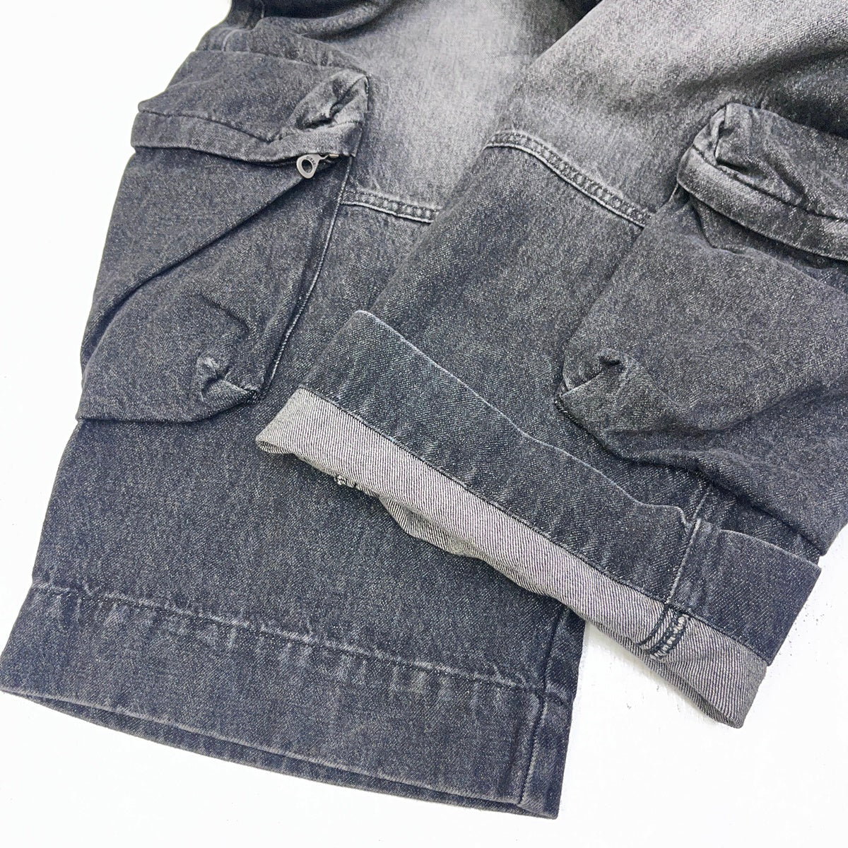 DIESEL | ディーゼル D-FISH-CARGO-S デニムパンツ A13088 0GHAA ブラック サイズ：32【加古川店】