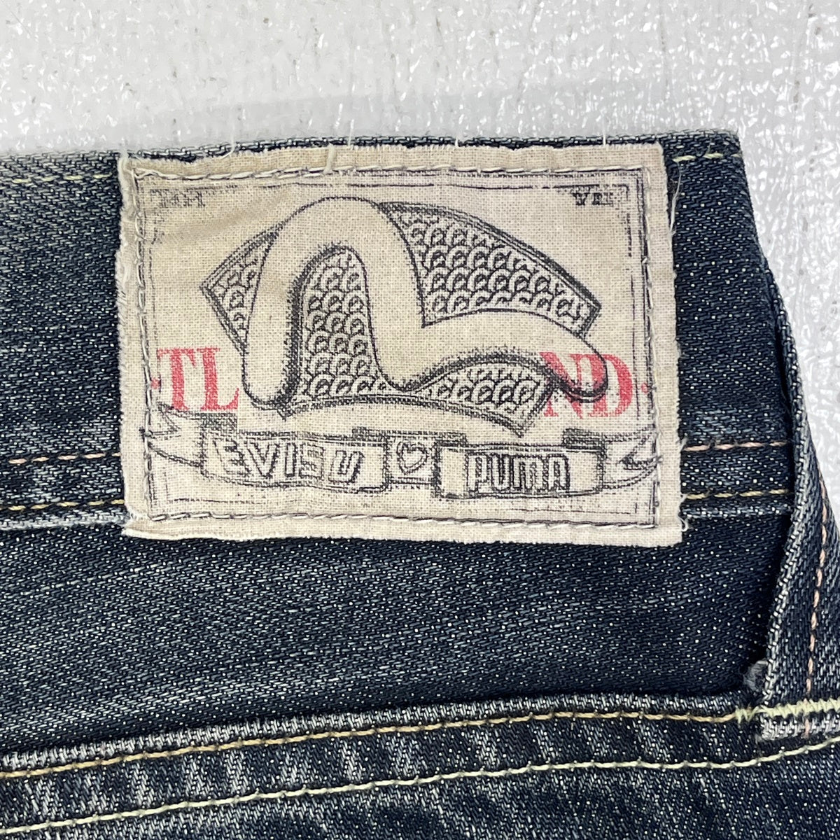 EVISU | エヴィス ×PUMA lot2006 デニムパンツ インディゴ サイズ：32【加古川店】