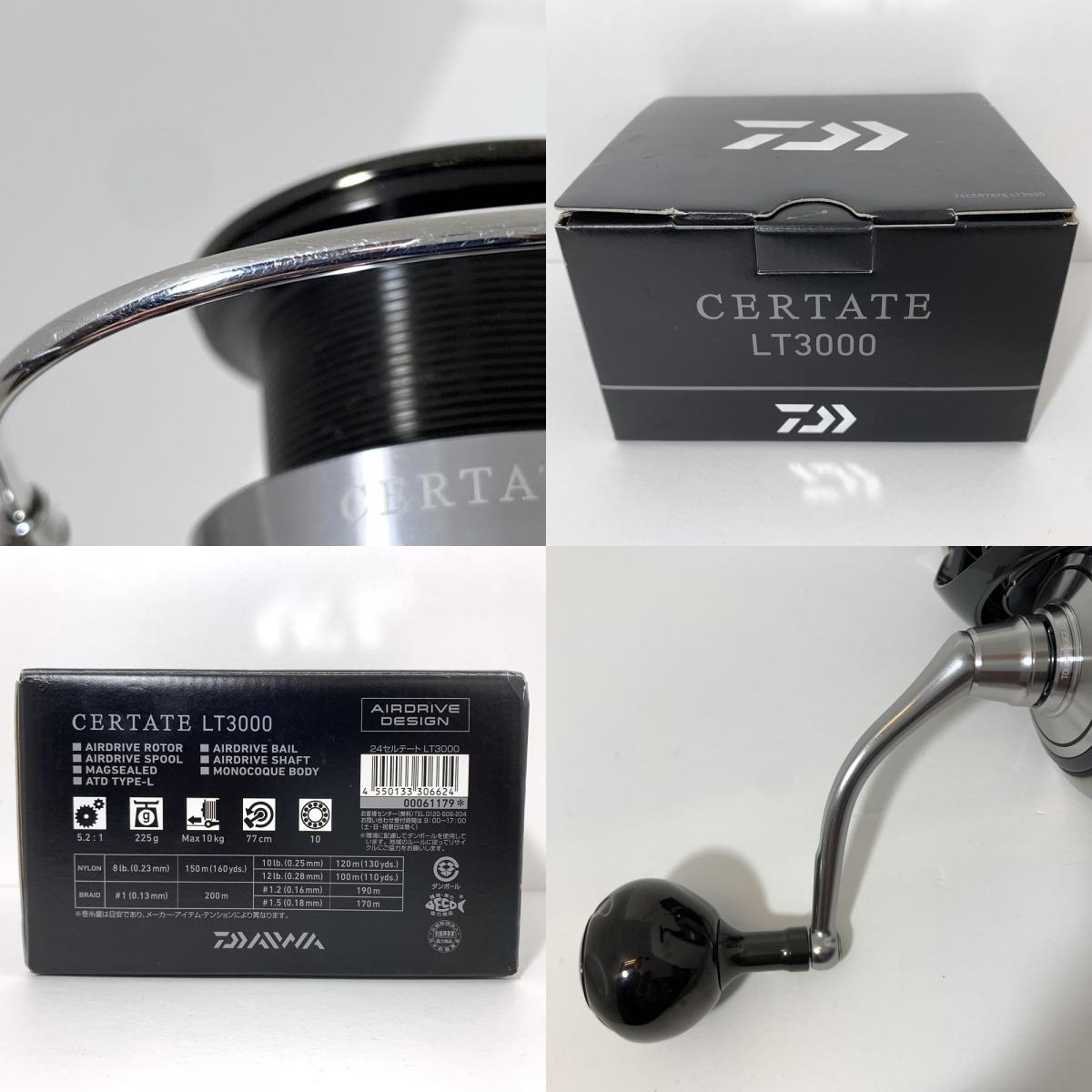 【中古】【フィッシング/釣り/釣具/リール】 【スピニングリール】Daiwa | ダイワ 24セルテートLT 3000　※カスタムノブ（純正なし）【加古川店】