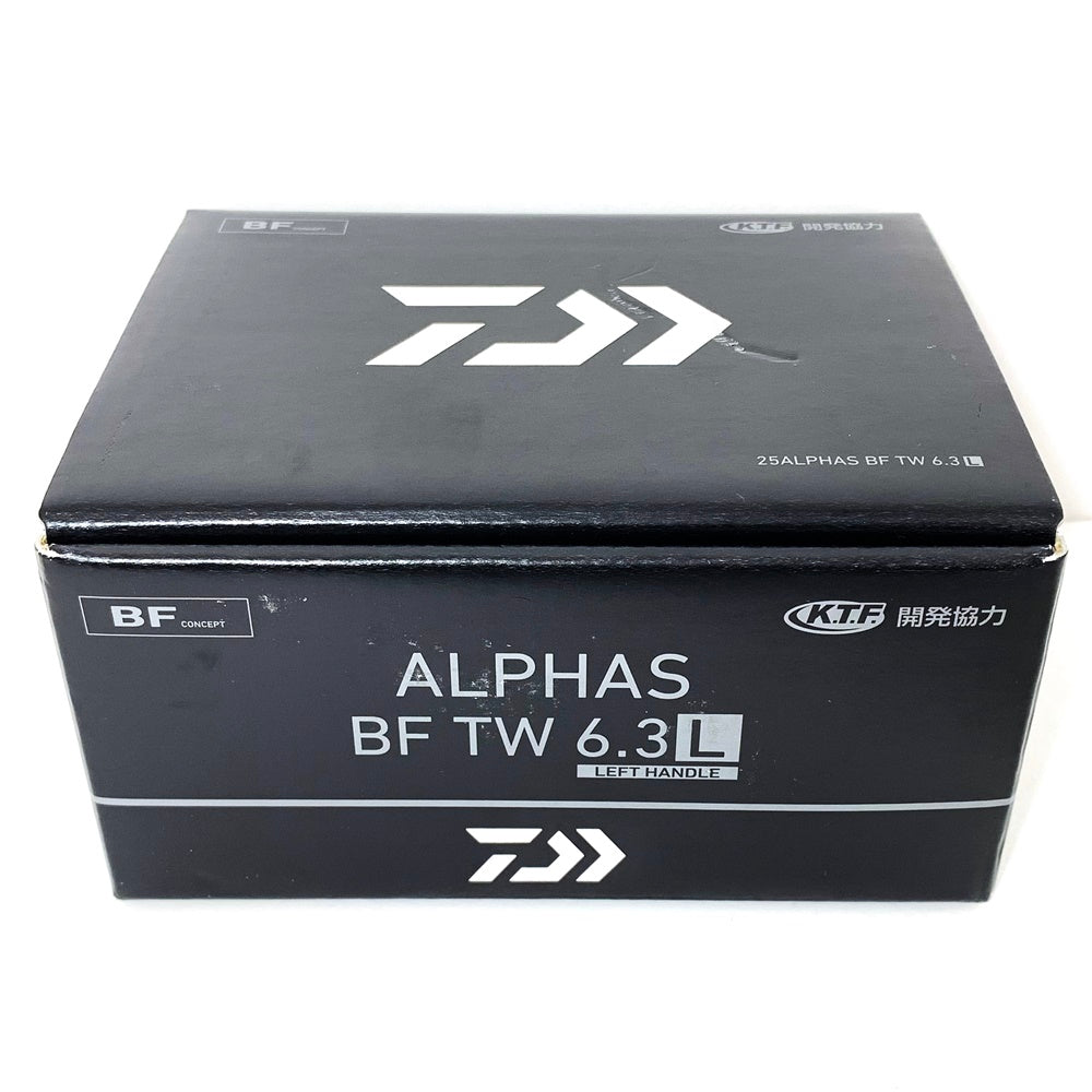 【中古】【フィッシング/釣り/釣具/リール】 【ベイトリール/右ハンドル】Daiwa | ダイワ 25 アルファス BF TW 6.3L【加古川店】
