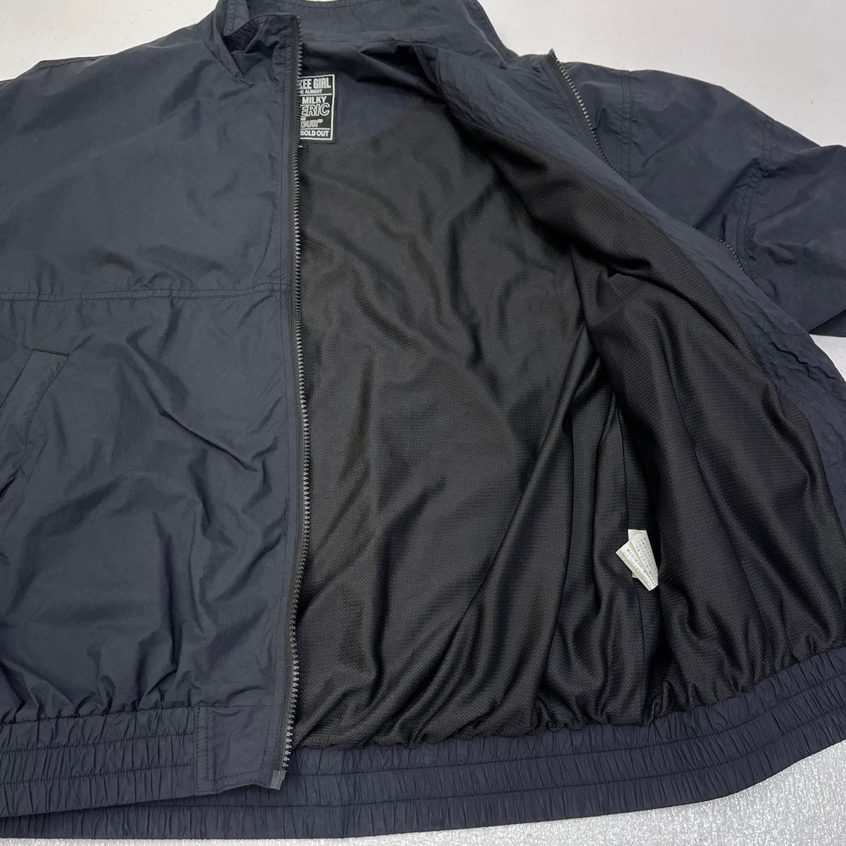 HYSTERIC GLAMOUR | ヒステリックグラマー FAST STAR スタンドカラーブルゾン ナイロンジャケット 02261AB303 ブラック サイズ：M【加古川店】