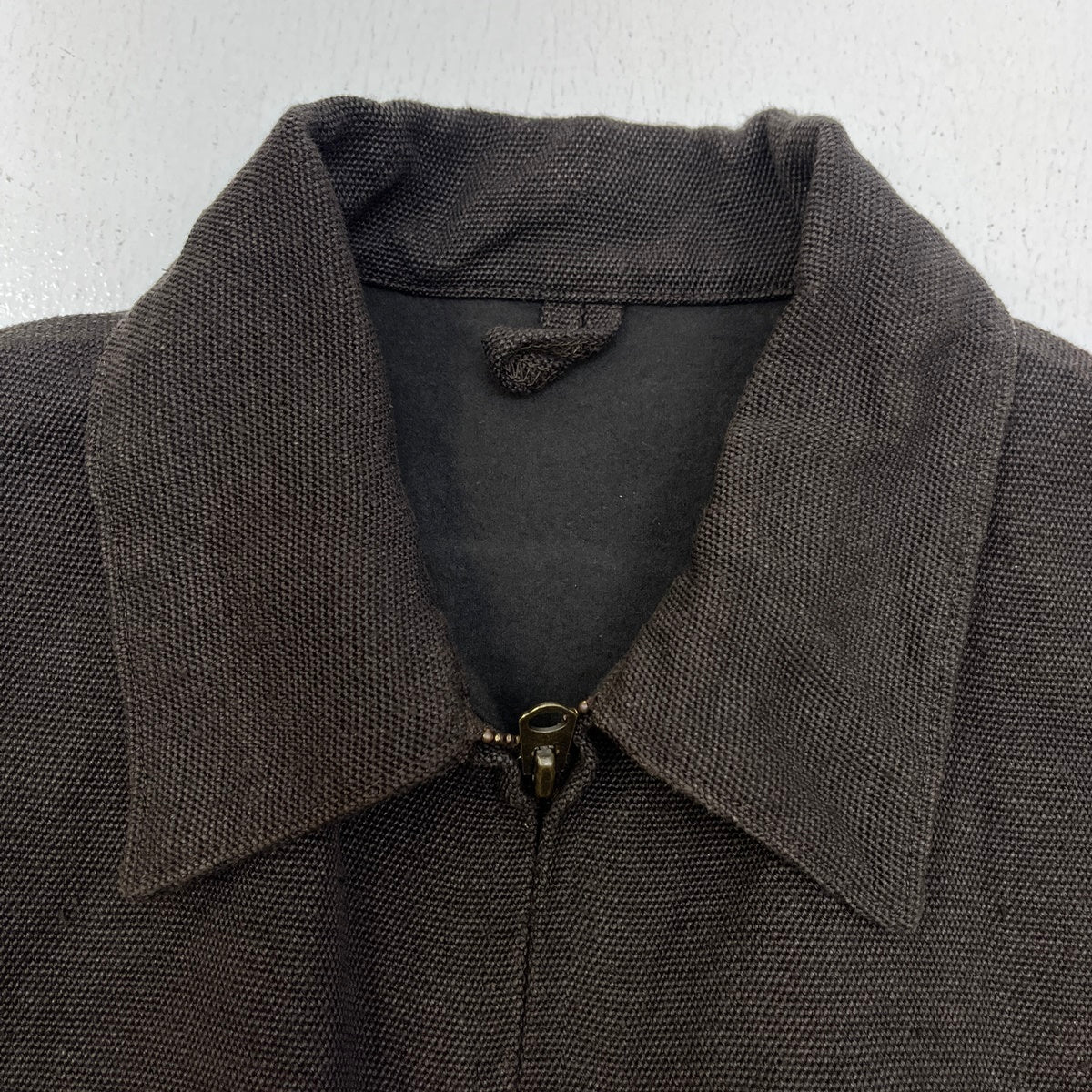 COMOLI | コモリ HEMP DUCK ZIP SHORT JKT 26SS その他アウター DO1-01028 ブラウン サイズ：1【加古川店】
