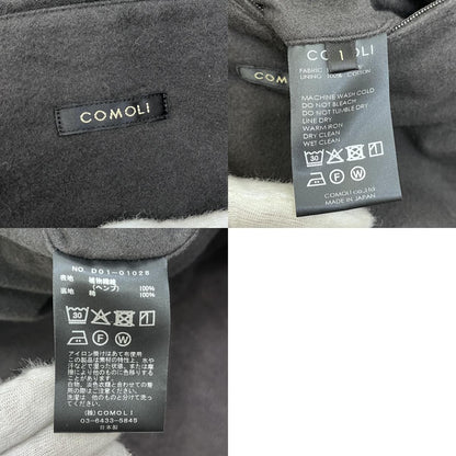 COMOLI | コモリ HEMP DUCK ZIP SHORT JKT 26SS その他アウター DO1-01028 ブラウン サイズ：1【加古川店】