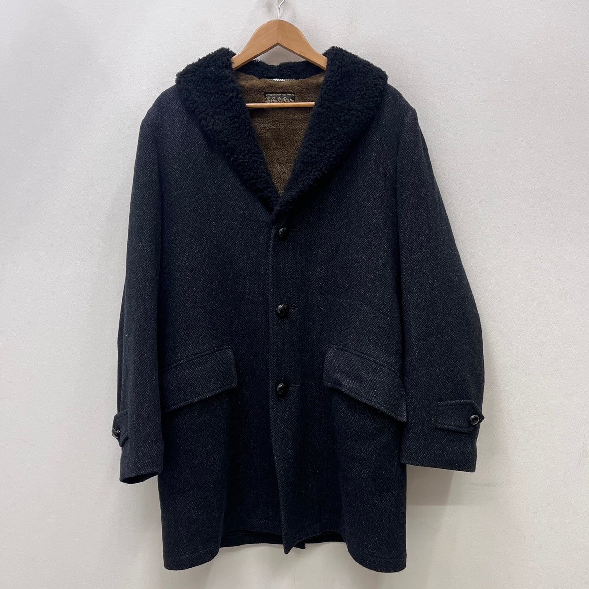 WACKOMARIA | ワコマリア ギャングコート Ermenegildo Zegna その他アウター ブラック サイズ：L【加古川店】