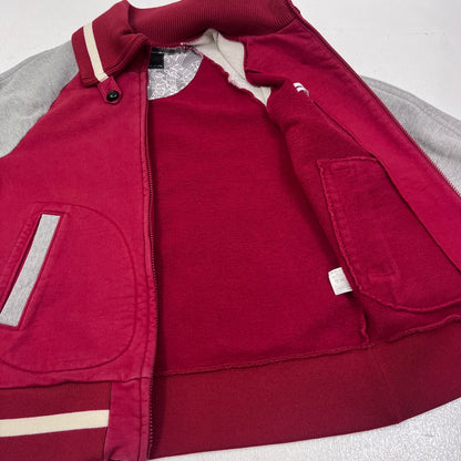 NUMBER(N)INE | ナンバーナイン SWEAT STADIUM JUMPER　ポートランド期復刻 スタジャン レッド サイズ：2【加古川店】