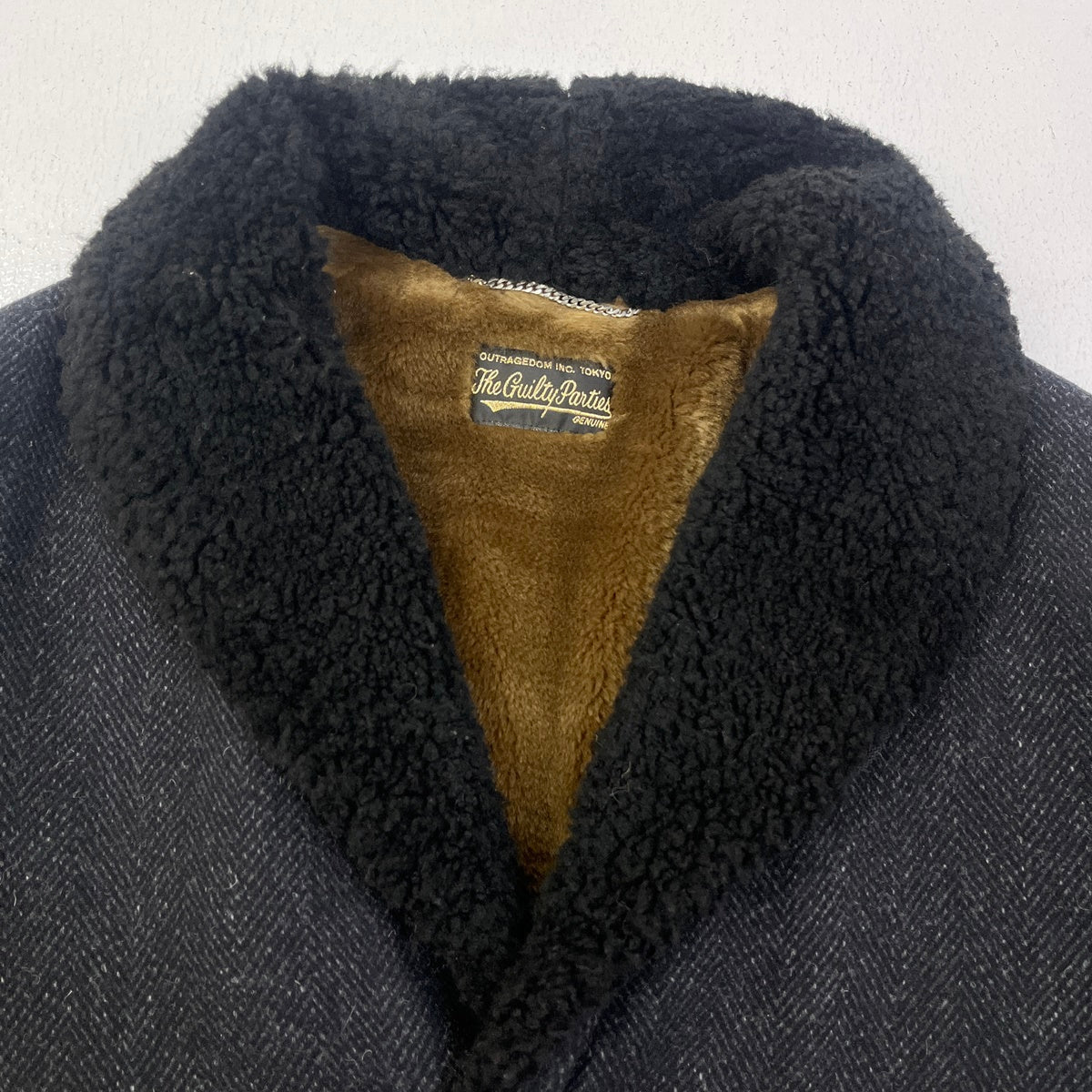 WACKOMARIA | ワコマリア ギャングコート Ermenegildo Zegna その他アウター ブラック サイズ：L【加古川店】