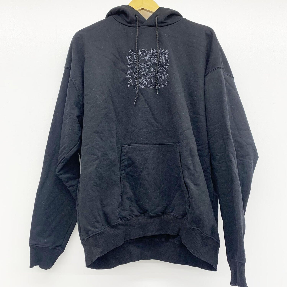 アイドルグッズ 【★加古川物流】中古 岩田剛典 Be My guest パーカー ブラック Mサイズ 【353】【353】【加古川物流】【代金引換不可・日時指定不可】【ポスト投函】