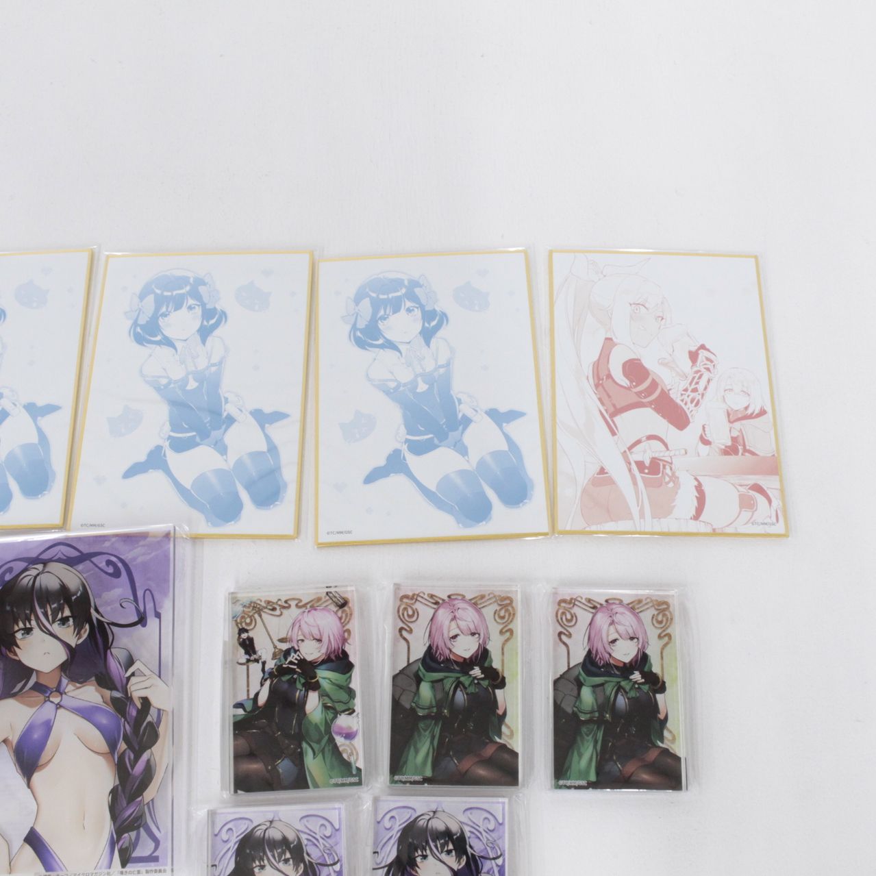 くじ引き堂 嘆きの亡霊は引退したい オンラインくじVol.2 まとめ ミニ色紙 アクリルプレート ミニアクリルブロック