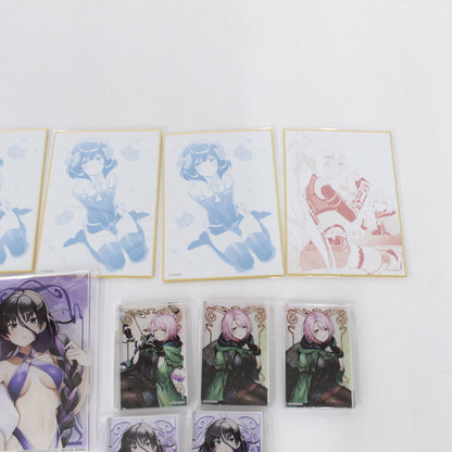くじ引き堂 嘆きの亡霊は引退したい オンラインくじVol.2 まとめ ミニ色紙 アクリルプレート ミニアクリルブロック