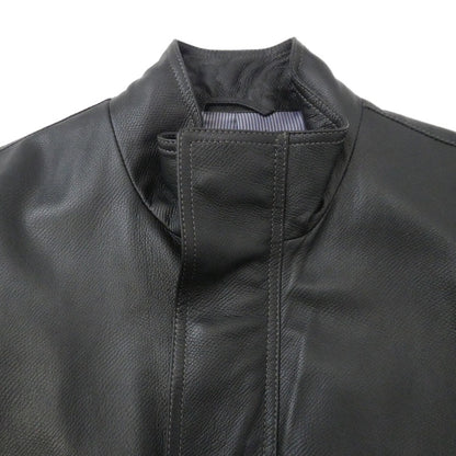 【中古】LANVIN | ランバン レザー 268937 ブラック サイズ：48