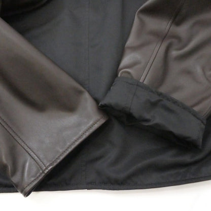 【中古】Ermenegildo Zegna | エルメネジルド ゼニア レザー リバーシブル ブラウン サイズ：L