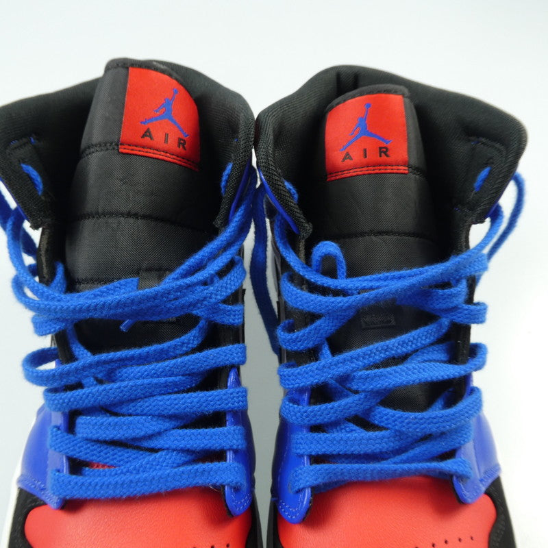 【中古】NIKE | ナイキ AIR JORDAN 1 MID TOP 3 スニーカー 554724-124 28cm