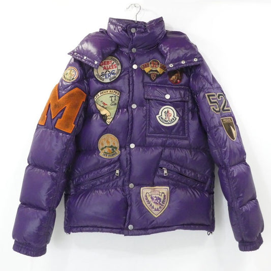 【中古】MONCLER | モンクレール K2 SPECIAL ダウンジャケット Z6H0183 パープル サイズ：2