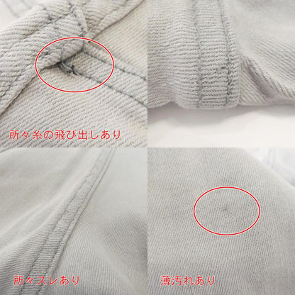 【中古】Retro Engine | レトロエンジン DAMAGE REPAIR GRAY DENIM デニムパンツ 301601230470004 グレー サイズ：L