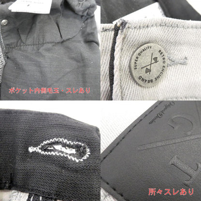 【中古】Retro Engine | レトロエンジン DAMAGE REPAIR GRAY DENIM デニムパンツ 301601230470004 グレー サイズ：L