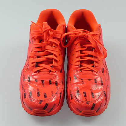 【中古】NIKE | ナイキ AIR MAX 90 PREMIUM スニーカー 700155-604 レッド 27.5cm