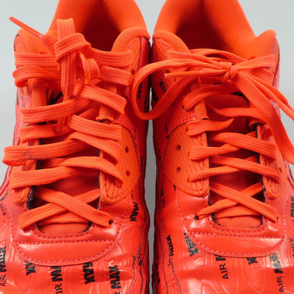 【中古】NIKE | ナイキ AIR MAX 90 PREMIUM スニーカー 700155-604 レッド 27.5cm