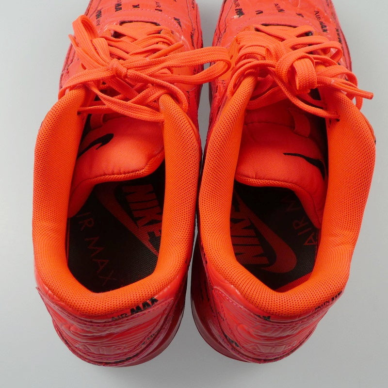 【中古】NIKE | ナイキ AIR MAX 90 PREMIUM スニーカー 700155-604 レッド 27.5cm