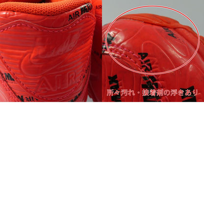 【中古】NIKE | ナイキ AIR MAX 90 PREMIUM スニーカー 700155-604 レッド 27.5cm