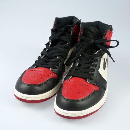 【中古】NIKE | ナイキ AIR JORDAN 1 RETRO HIGH OG スニーカー 555088-610 レッド 28.5cm