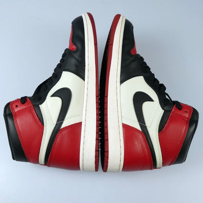 【中古】NIKE | ナイキ AIR JORDAN 1 RETRO HIGH OG スニーカー 555088-610 レッド 28.5cm