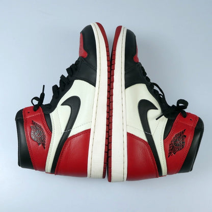 【中古】NIKE | ナイキ AIR JORDAN 1 RETRO HIGH OG スニーカー 555088-610 レッド 28.5cm