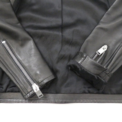 【中古】SAINT LAURENT | サンローラン キースレーサージャケット レザー 362239 Y5YA1 国内正規品 ブラック サイズ：46