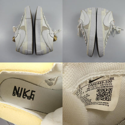 【中古】NIKE | ナイキ BLAZER LOW スニーカー DM6443-100 ホワイト 27.5cm