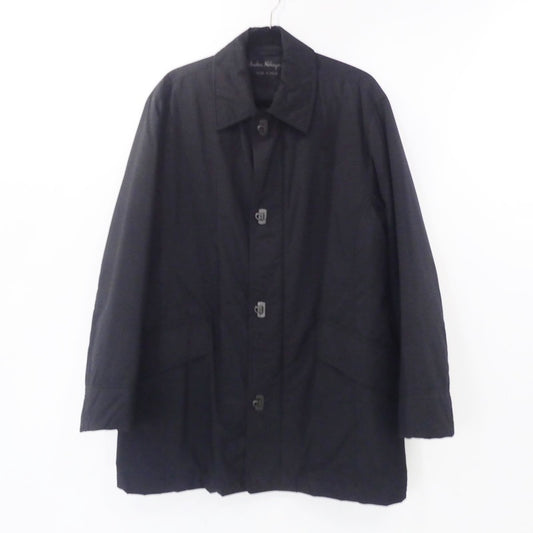 【中古】Salvatore Ferragamo | サルヴァトーレフェラガモ ガンチーニフック その他アウター ブラック サイズ：50